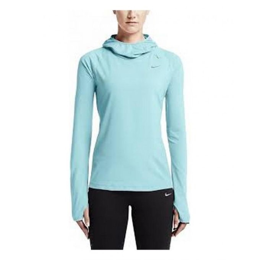 Nike Women’s Element Running Top - Light Blue - Small - Gently Used